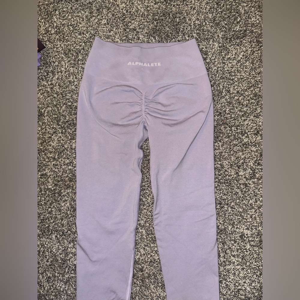 ALPHALETE OG Amplify Leggings Misty Lilac Size S